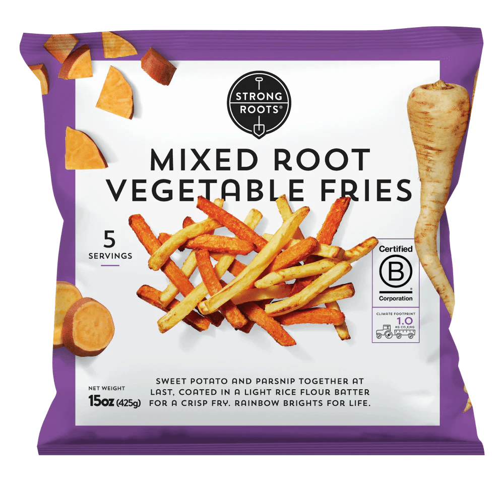 Mixed Root Vegetable Fries Vegan & Frozen that's Good Made Easy