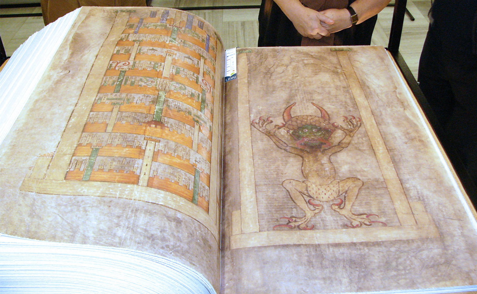 Strong Sense of Place Visiting the Codex Gigas (Devil's Bible) at the