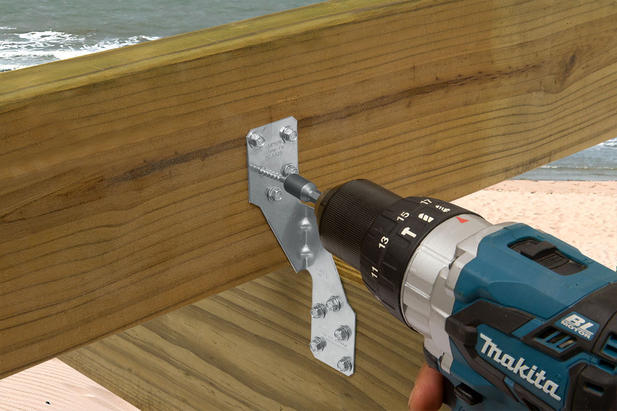SD StrongDrive Connector SS Screw StrongTie Together we're