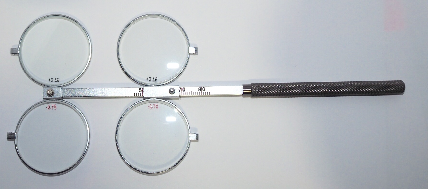 Metal Lens Flippers +/ 0.75D « StrongVisionTech