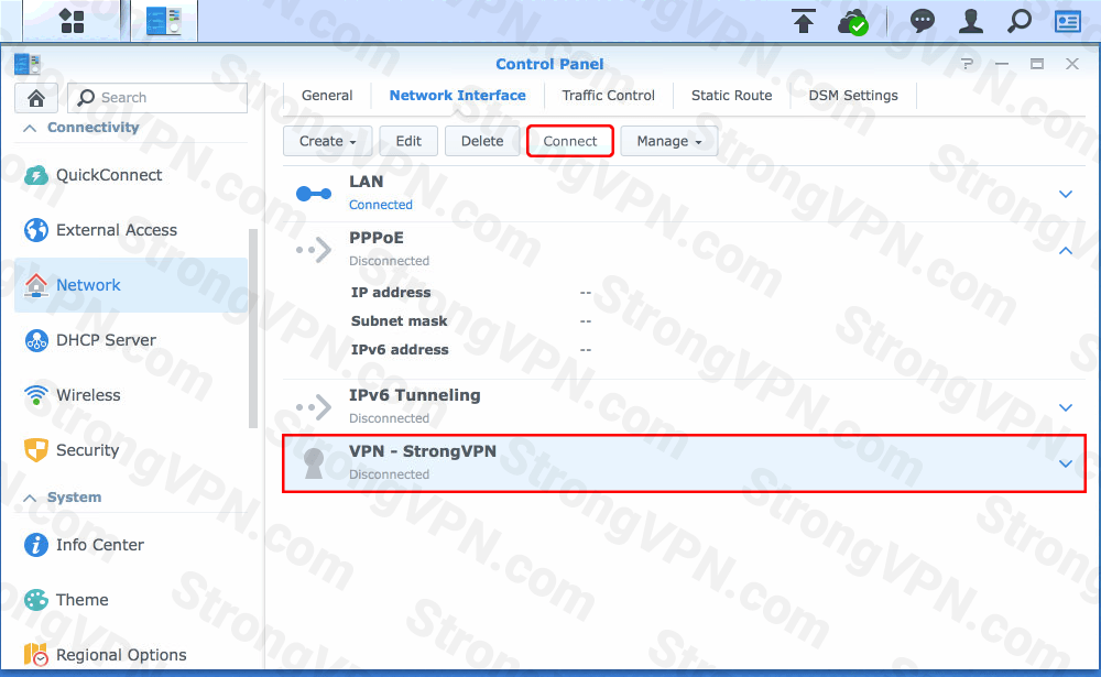 Synology NAS L2TP VPN Setup Tutorial | StrongVPN