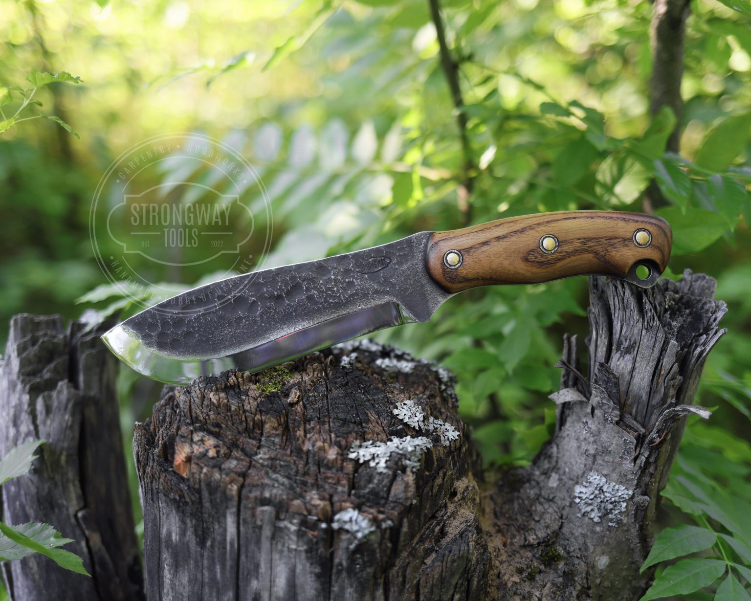 Bushcraft Knife 3 with MOLLE System on Sheath > STRONGWAY TOOLS, L.L.C.