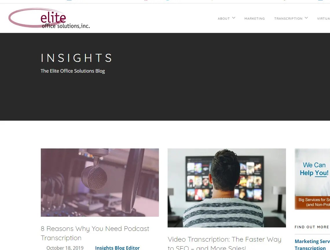 Elite Office Solutions Strong sites