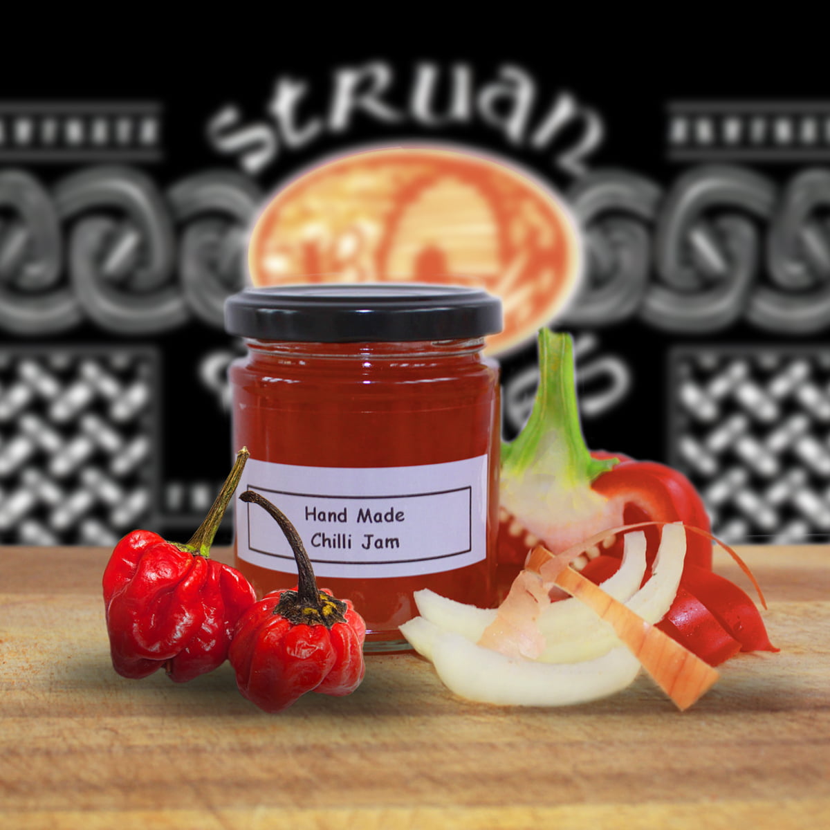 Chilli Jam 227g For Sale At Struan Apiaries Buy Online