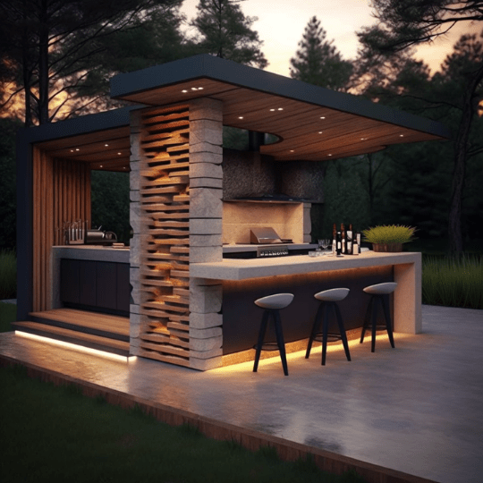 10 Easy DIY Outdoor Kitchen Ideas Struck Corp