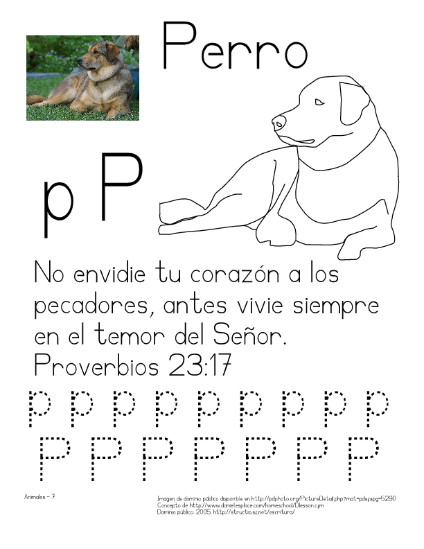 Guías de lectoescritura Animales