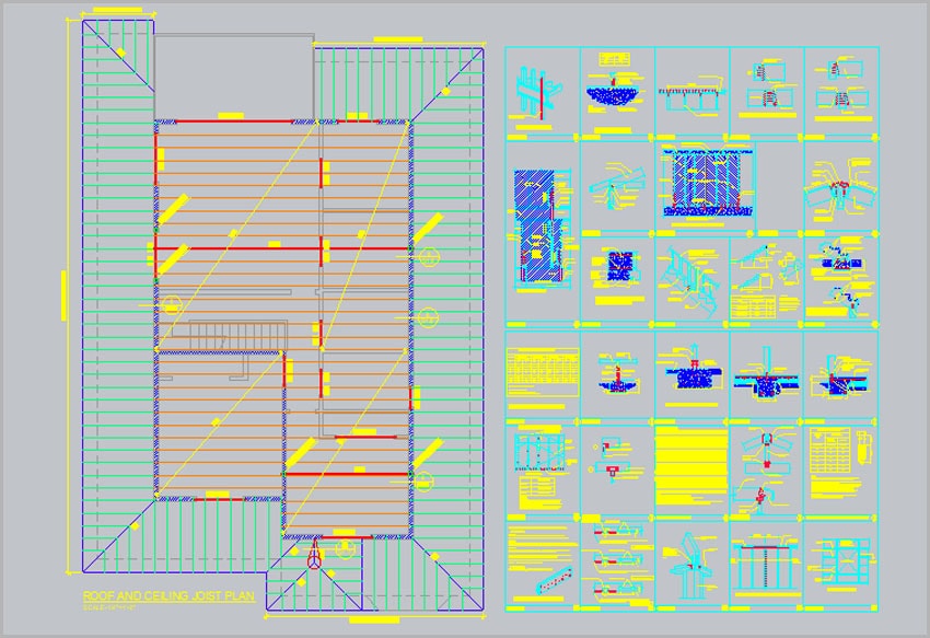Structural Details dwg AutoCAD Drawing Download