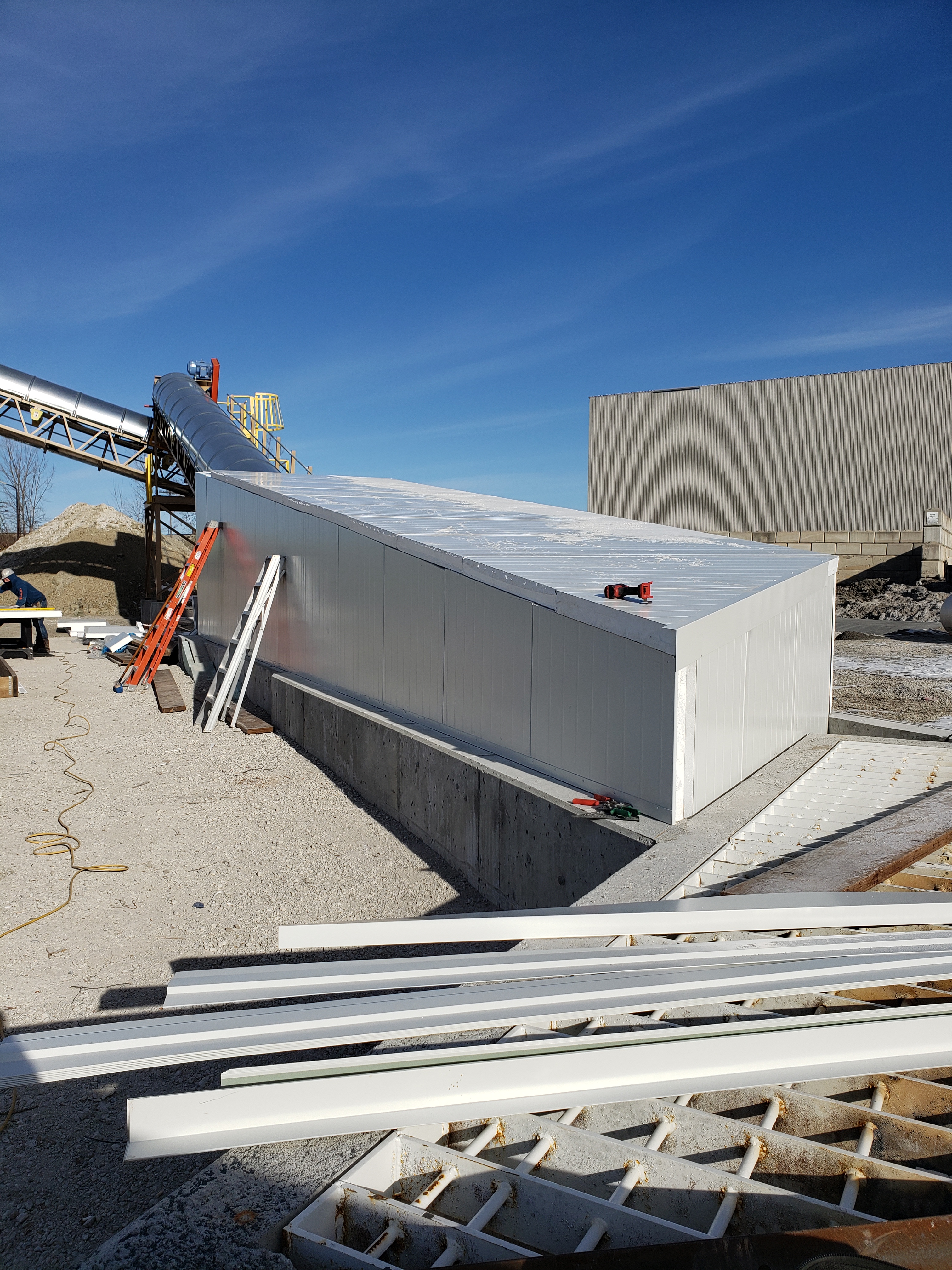 Conveyor Belt Enclosure Structural Panels Inc.