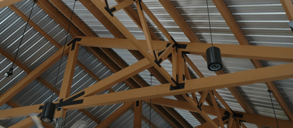 Gluelaminated Trusses Structural Wood Components
