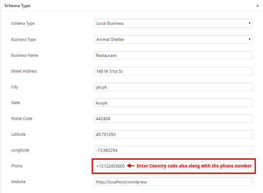 How to fix this error “must be a valid phone number. Double check that