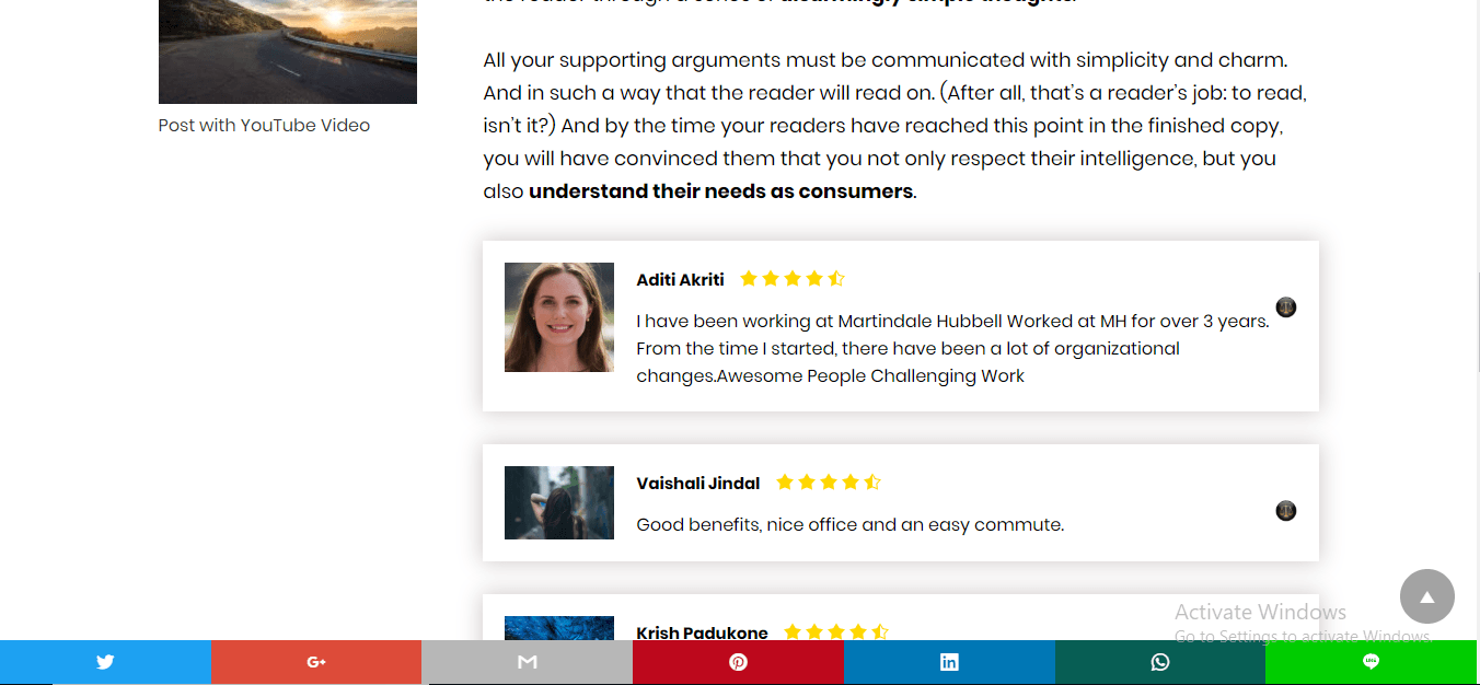 How to fetch Martindale reviews and show as rich snippet in Google