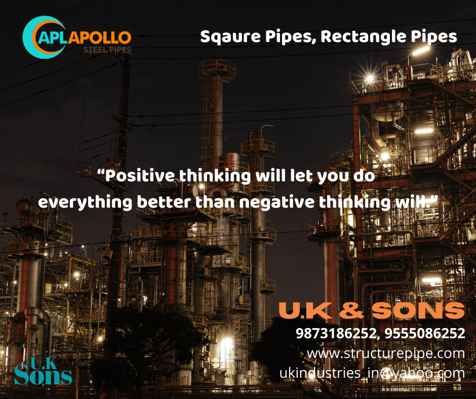 Apollo Steel Pipes Dealer in India 1/2 inch to 14 inch U.K & SONS