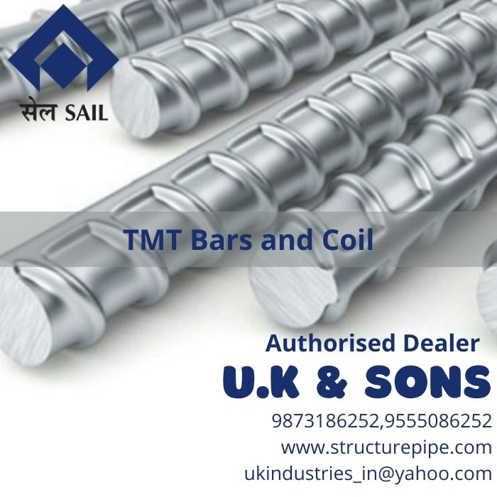 SAIL TMT BAR 12 MM 500 D U.K & SONS