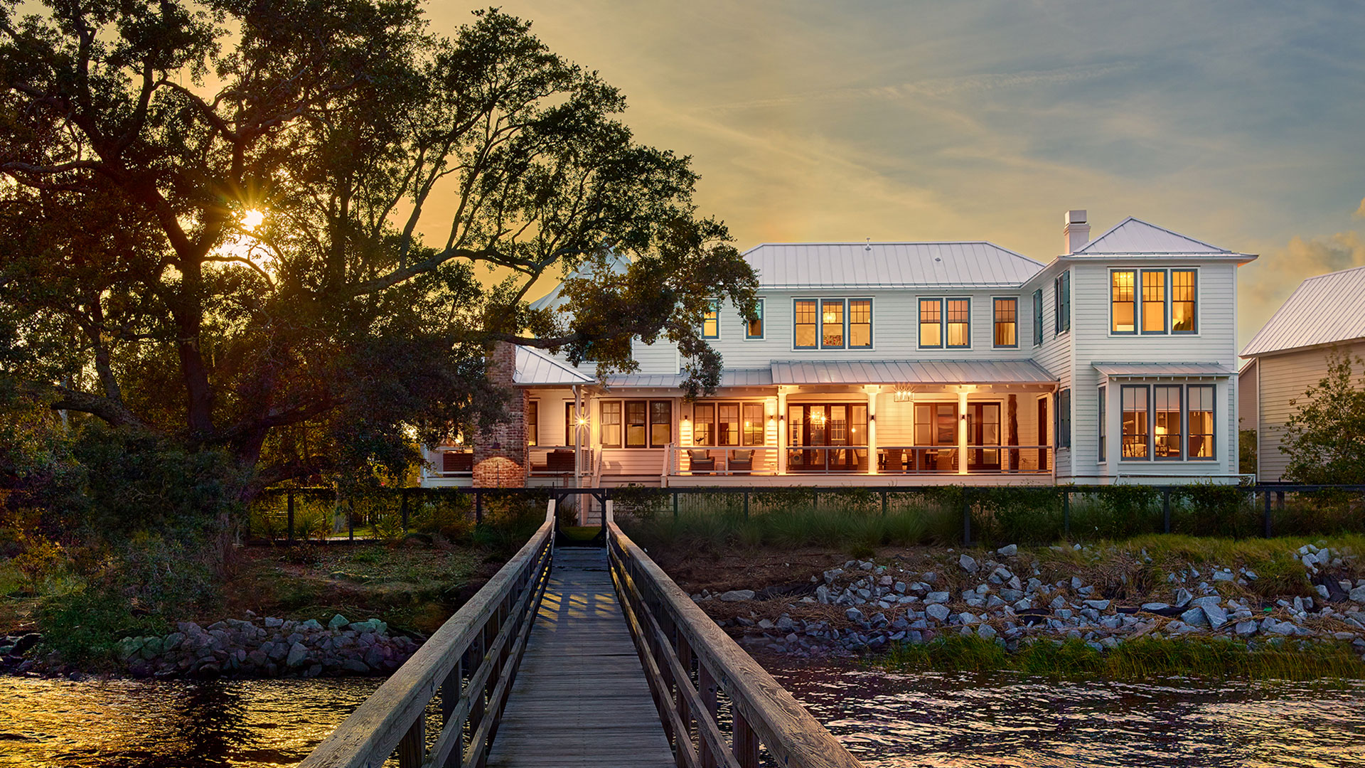 Waterfront on the Wando, Custom Home Builder, Structures, Charleston SC