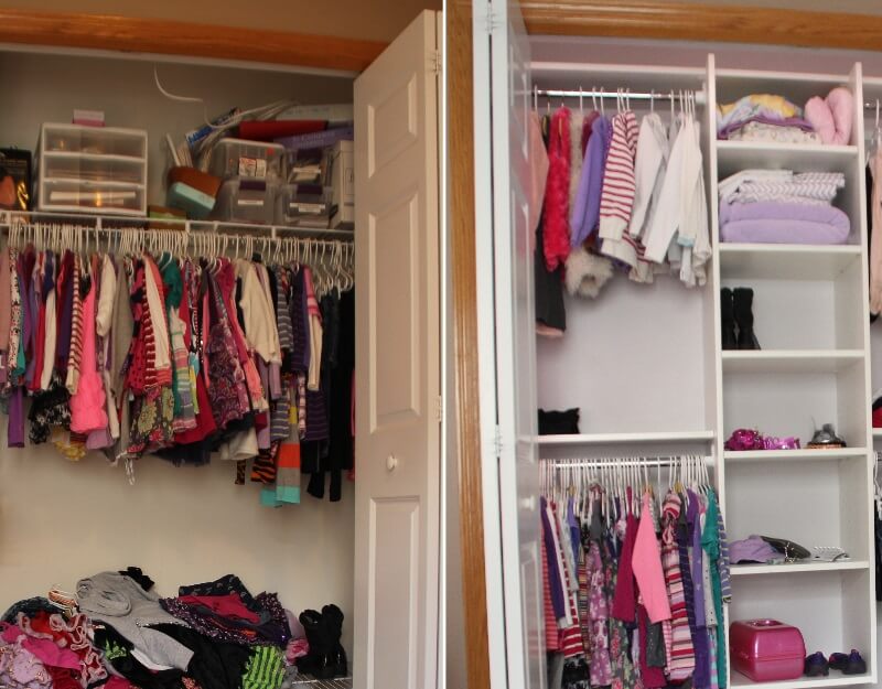 Two closet makeover tips