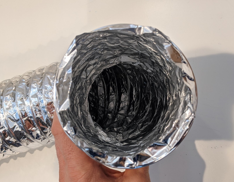 Foil dryer ducts codeapproved? Structure Tech Home Inspections