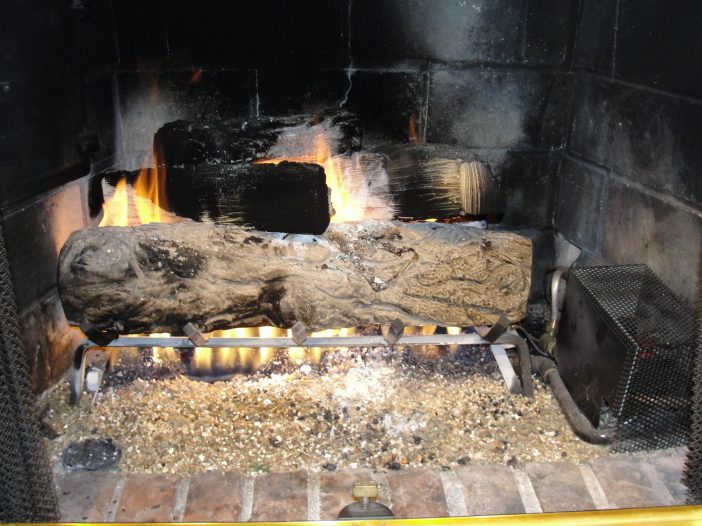Problems with gas log fireplaces Structure Tech Home Inspections