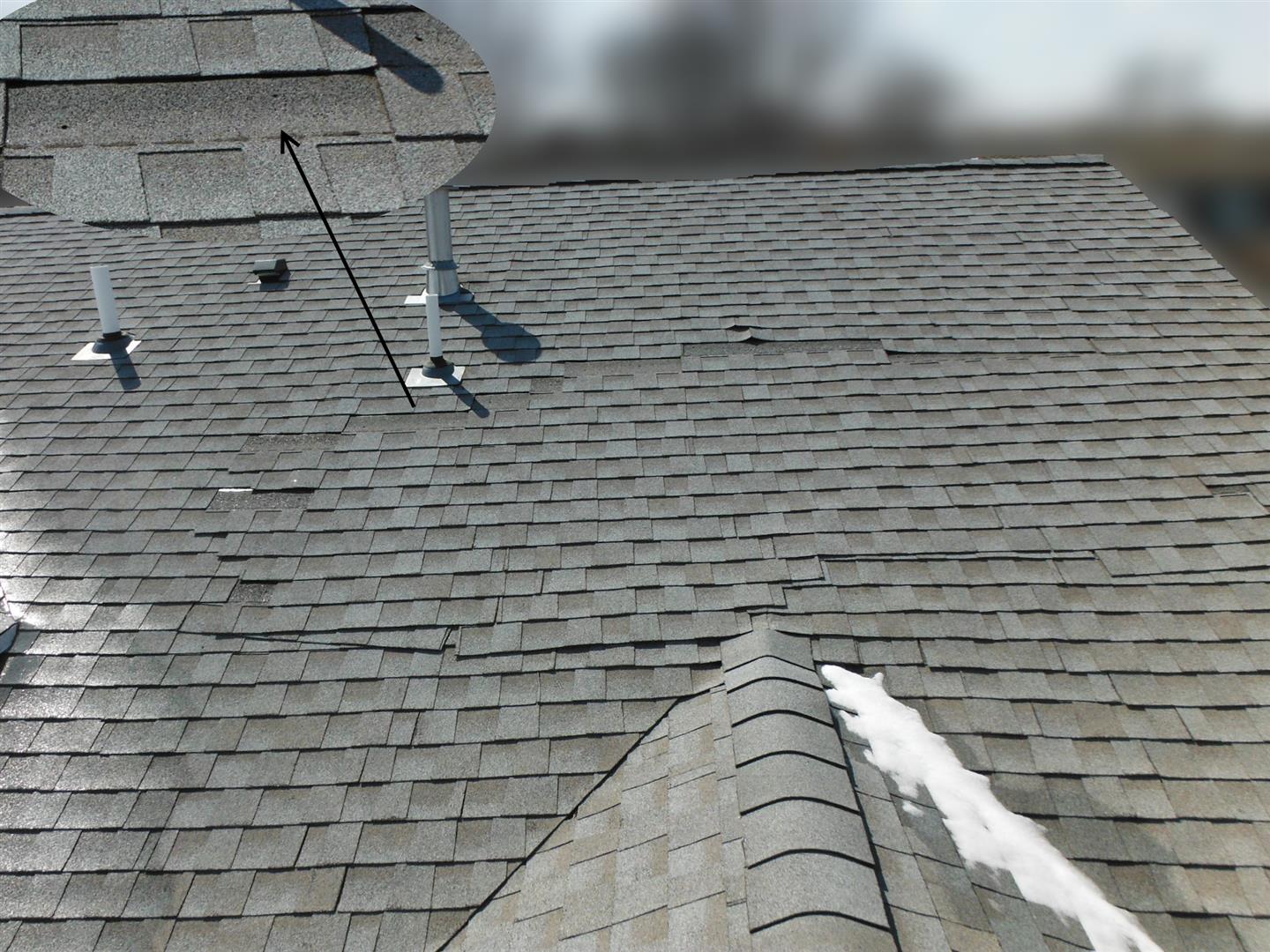 Improper shingle nailing HomesMSP Real Estate Minneapolis