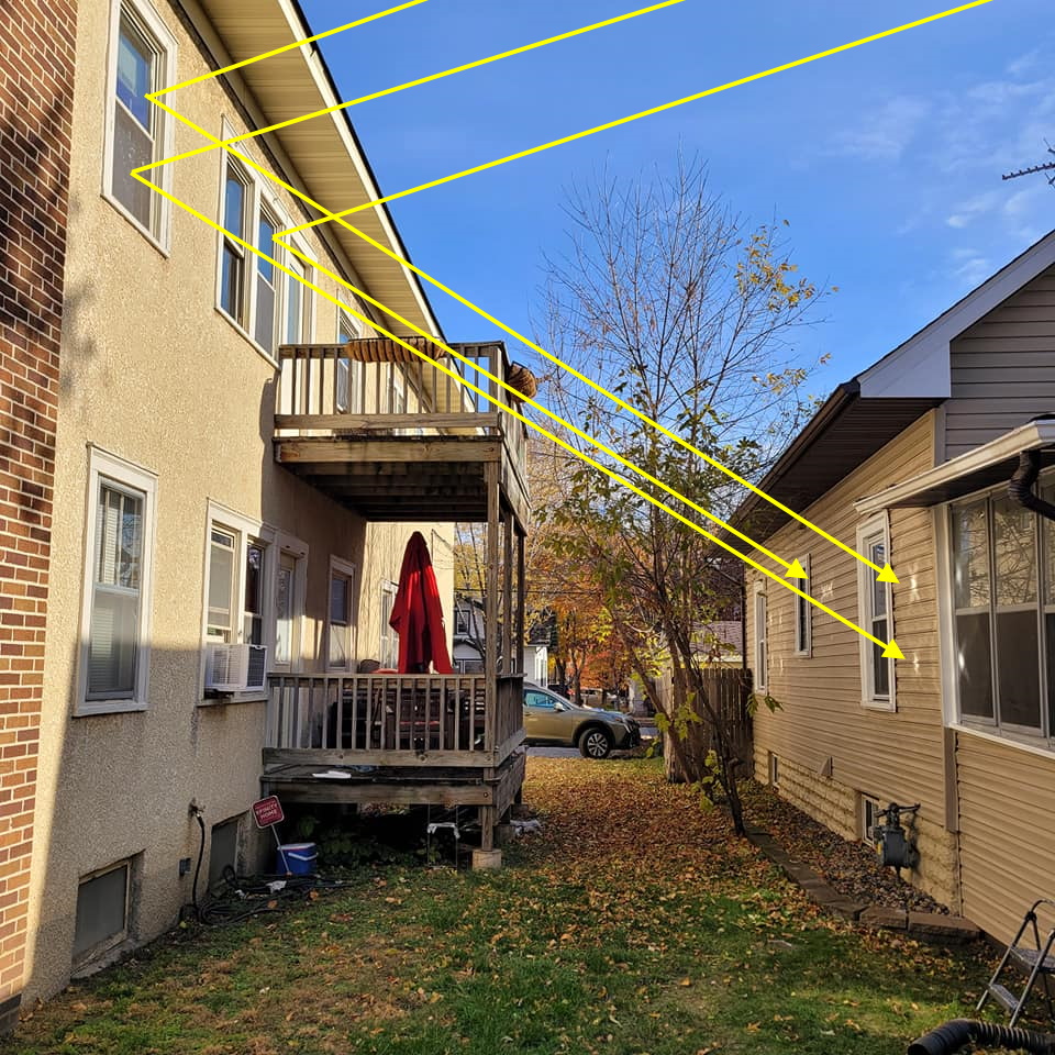 Melted Vinyl Siding Structure Tech Home Inspections
