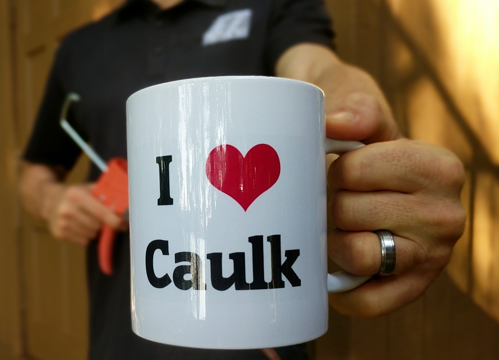 Caulk the toilet base? Yes. Structure Tech Home Inspections