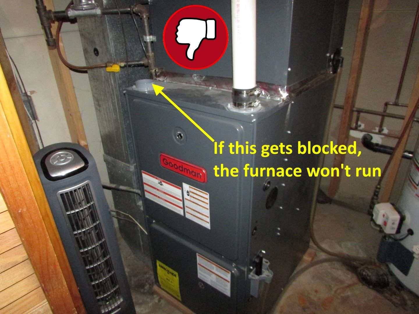 Can you install a highefficiency furnace with only one pipe?