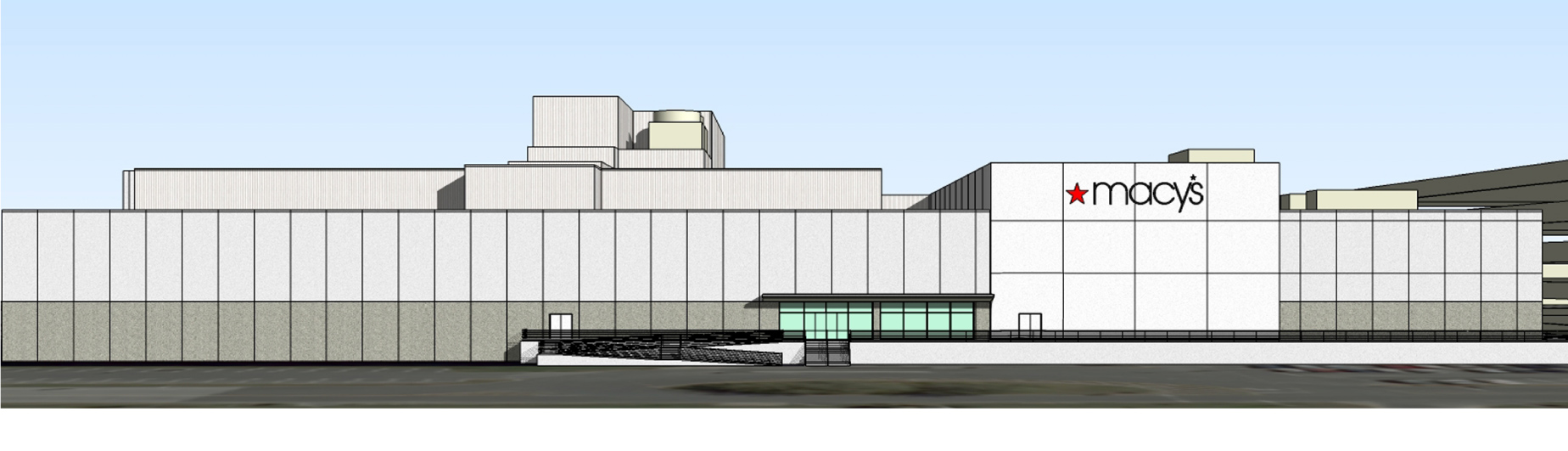 Macy’s Cross County Shopping Mall Structure Tone