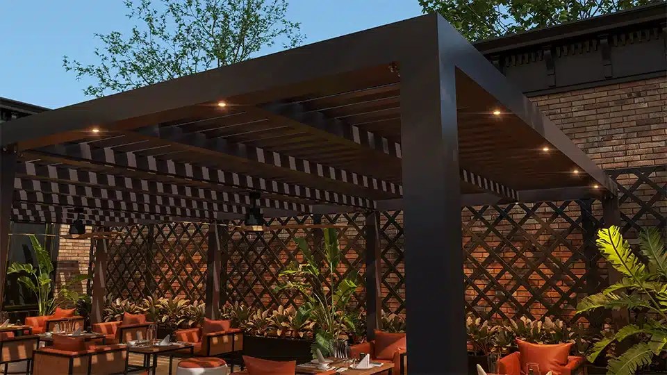 Pergola Lighting and Accessories Pergolas and Shade Structures
