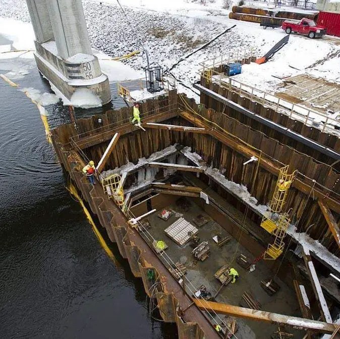 Cofferdams Uses, Types, Design, and Construction Structville