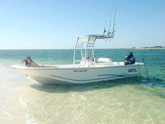 2012 Carolina Skiff 238DLV with SG300 Review Stryker TTops, Universal Boat TTops for Center