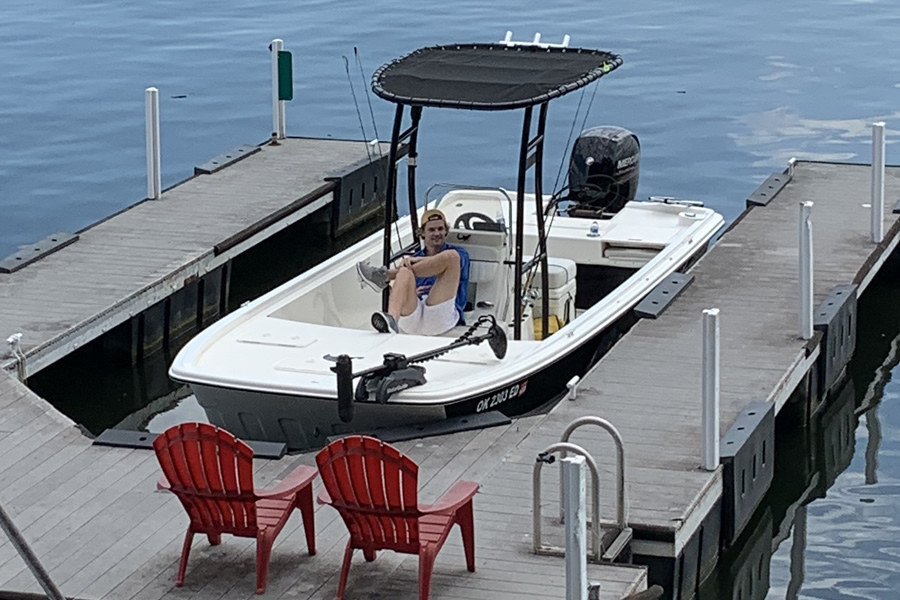 2017 Mako Pro Skiff with SG300 TTop Review Stryker TTops