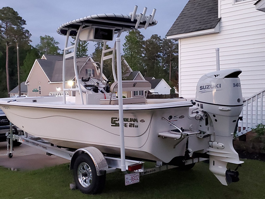 2020 Carolina Skiff 21 LS with SG300 TTop Review Stryker TTops