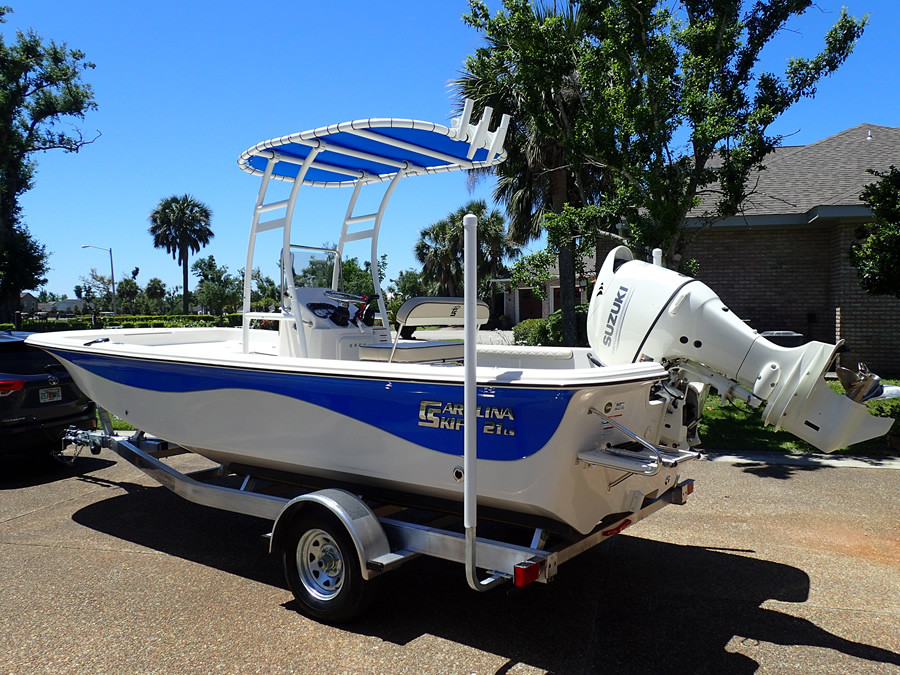 2020 Carolina Skiff 21LS with SG300 TTop Review Stryker TTops