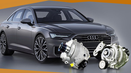 Audi 48V alternator repair (A6, A7, A8, Q7, Q8). Causes of malfunctions