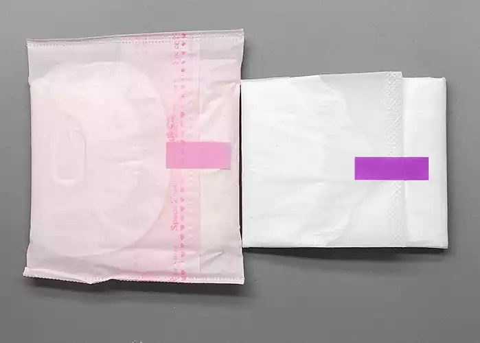 생리대 스트라이핑 팩과 랩 간편 포장의 차이점 Silk Treasuresanitary napkin/pads/Panty