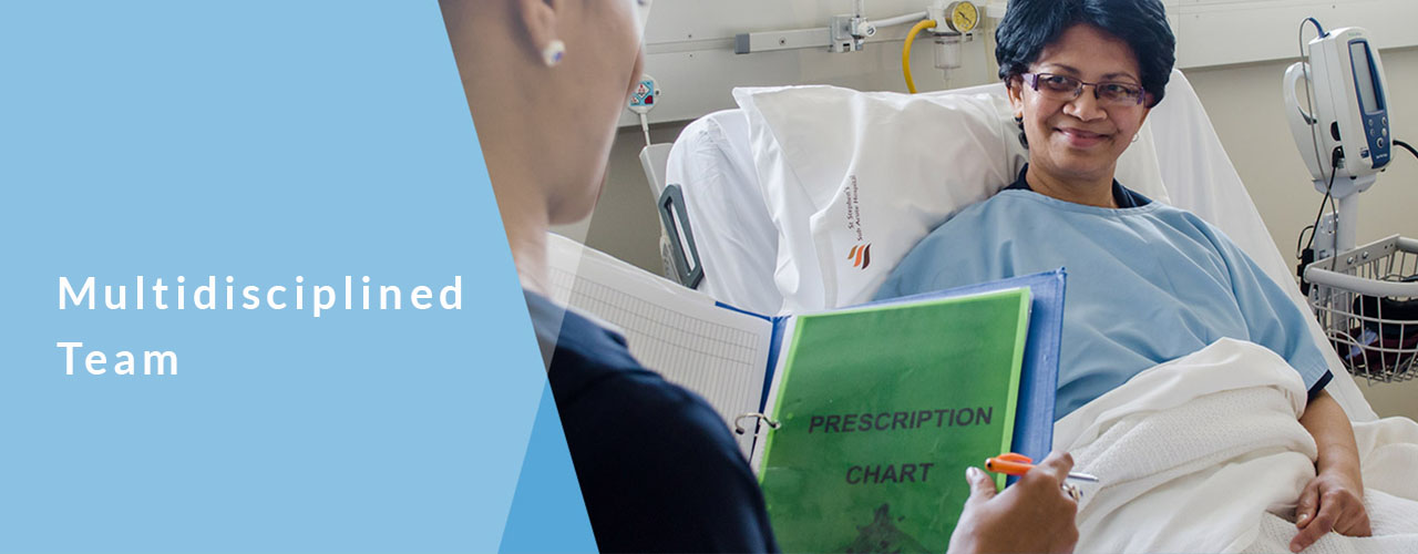 Interdisciplinary team St Stephen Health Care