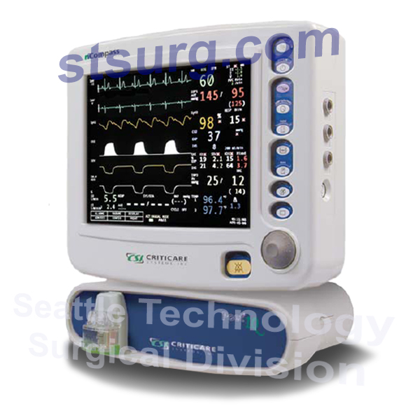 Criticare Poet IQ 8500AH Anesthetic Gas Analyzer Seattle Technology
