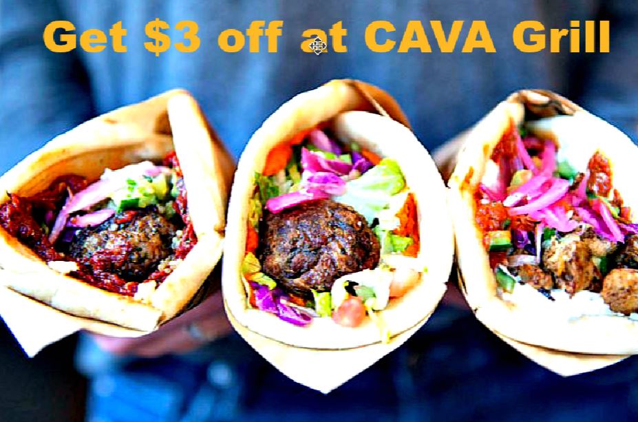 The CAVA Promo Code for 3 Off Your Mediterranean Lunch