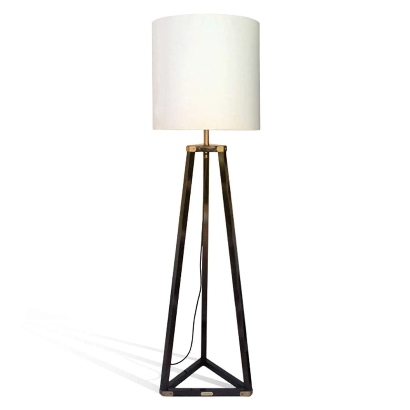 PENTHOUSE FLOOR LAMP / DARK BROWN – Stuart Membery Home Collection