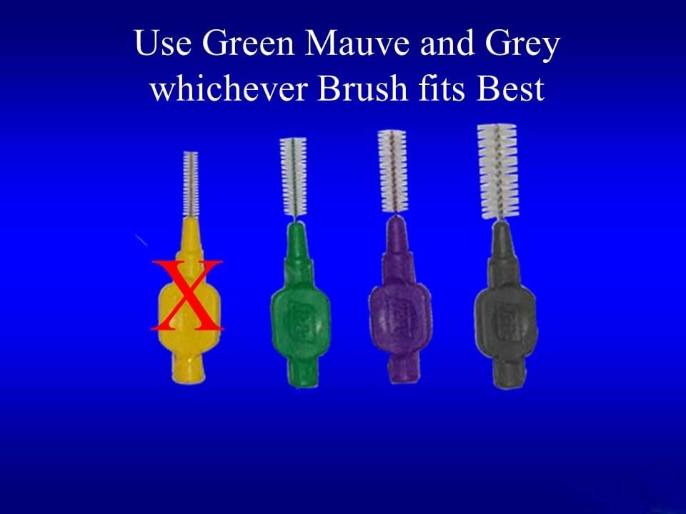 Dental Health Courses Training & Lectures Interdental Brushing