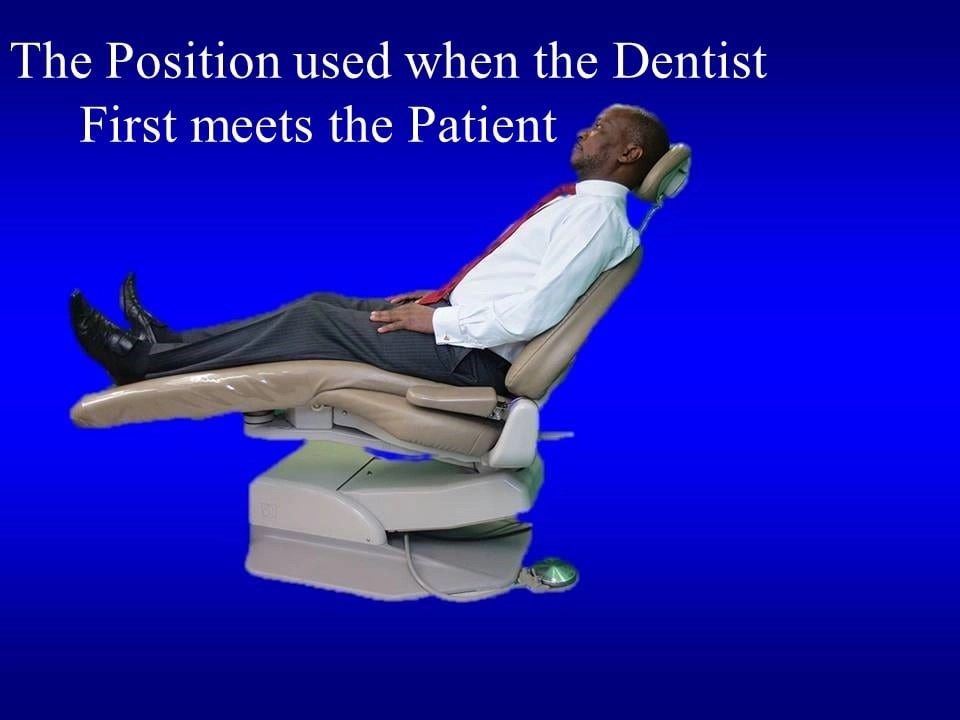 Dental Practice Development Courses Positioning the Dental Chair