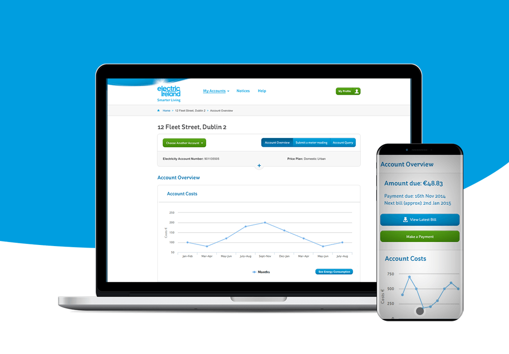 electric Ireland Stuart Scargill Design