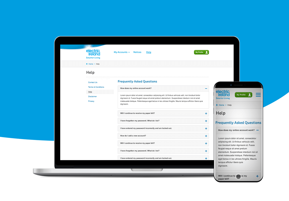 electric Ireland Stuart Scargill Design