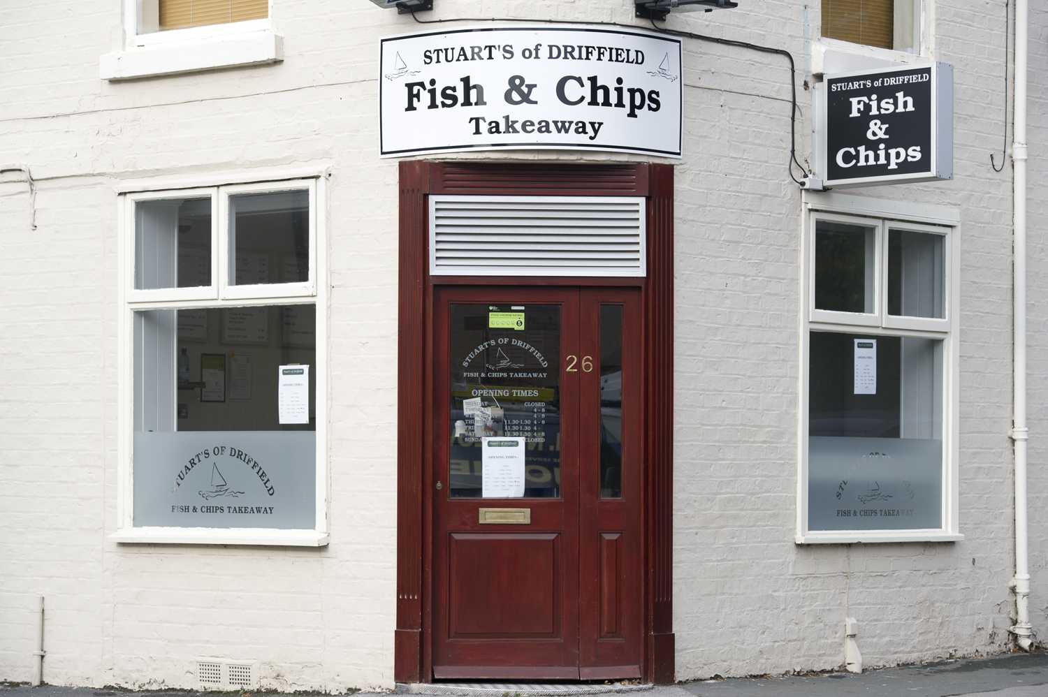 Stuarts Fish & Chip Shop Takeaways Driffield