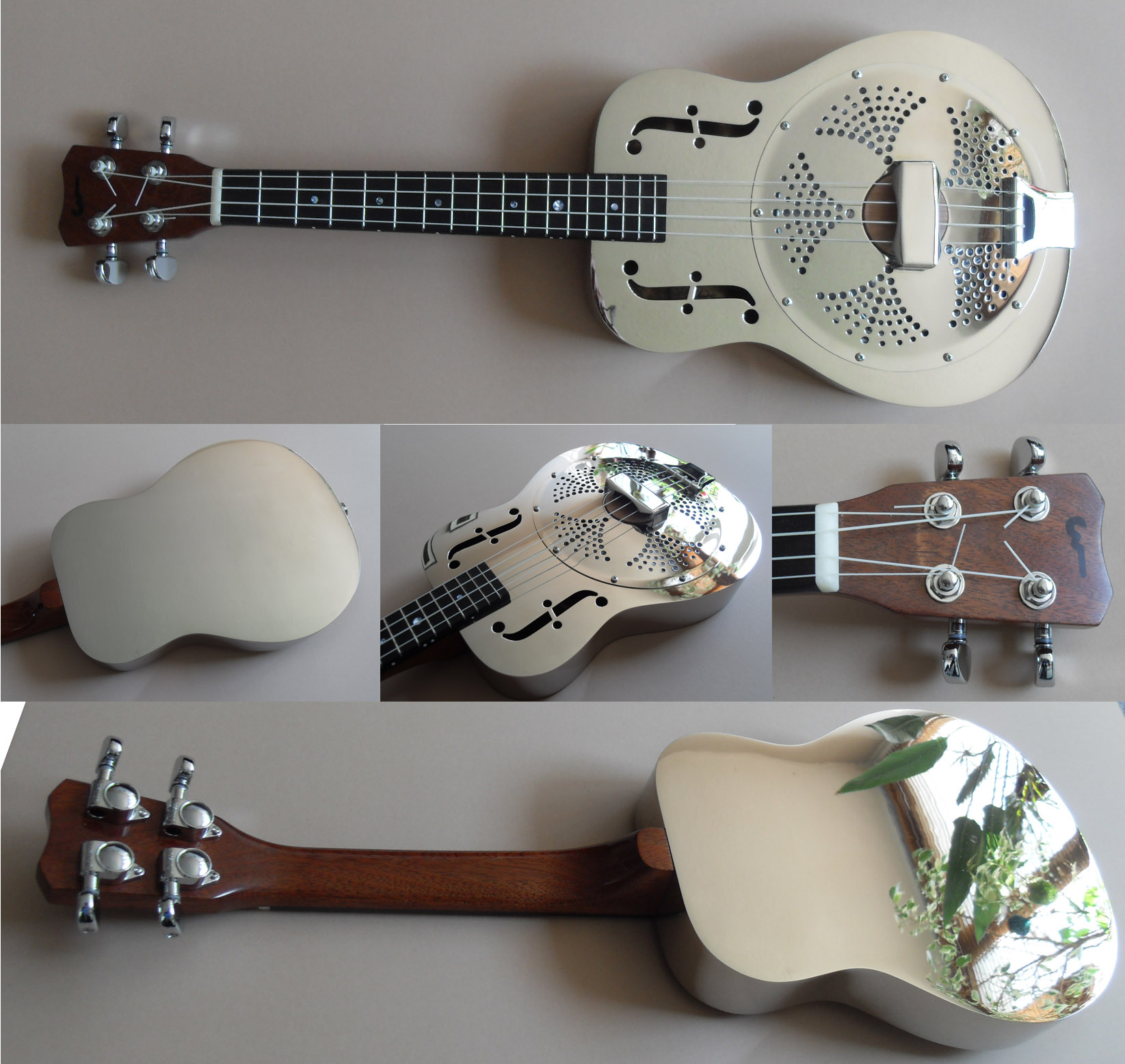 Stuart Wailing Resonator Ukulele