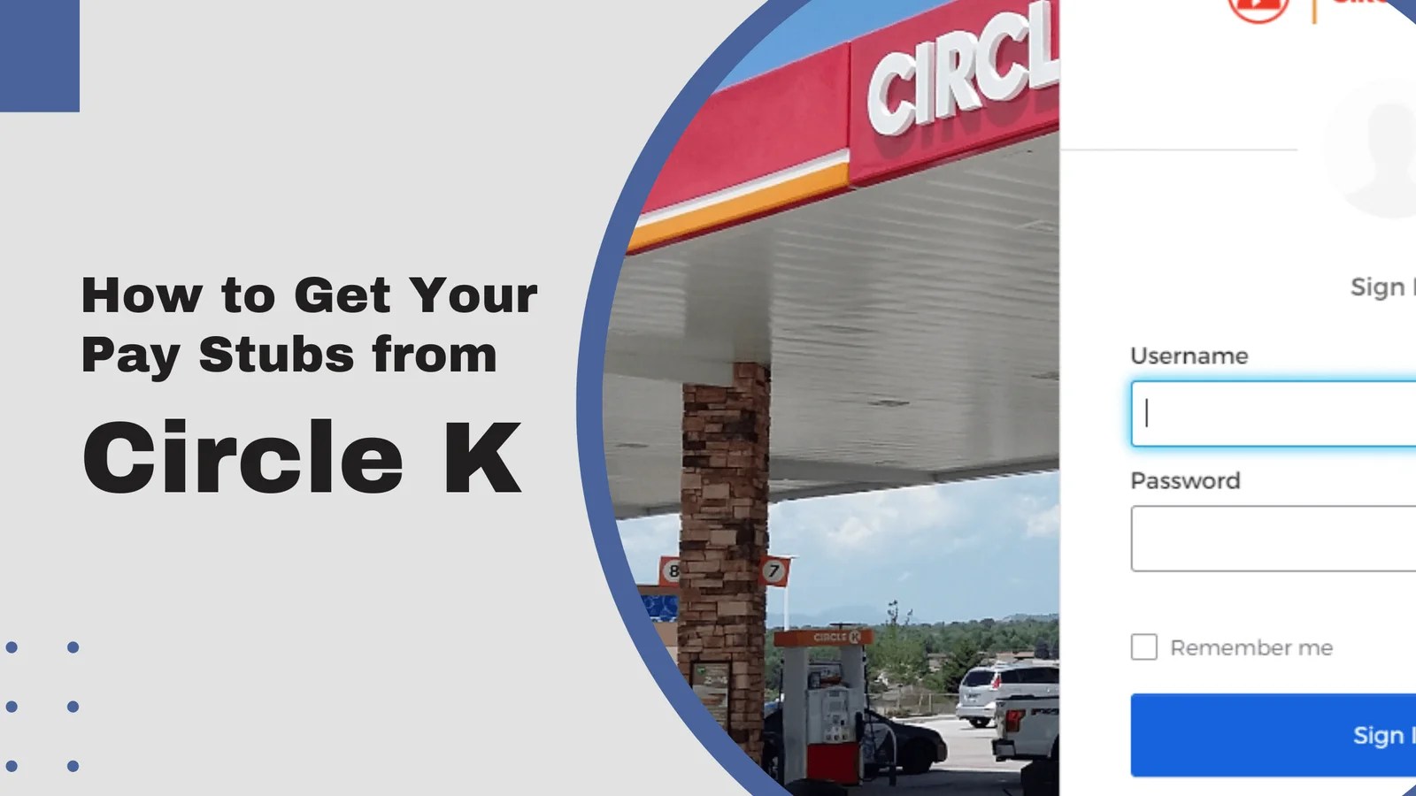 How to Get Your Pay Stubs from Circle K?