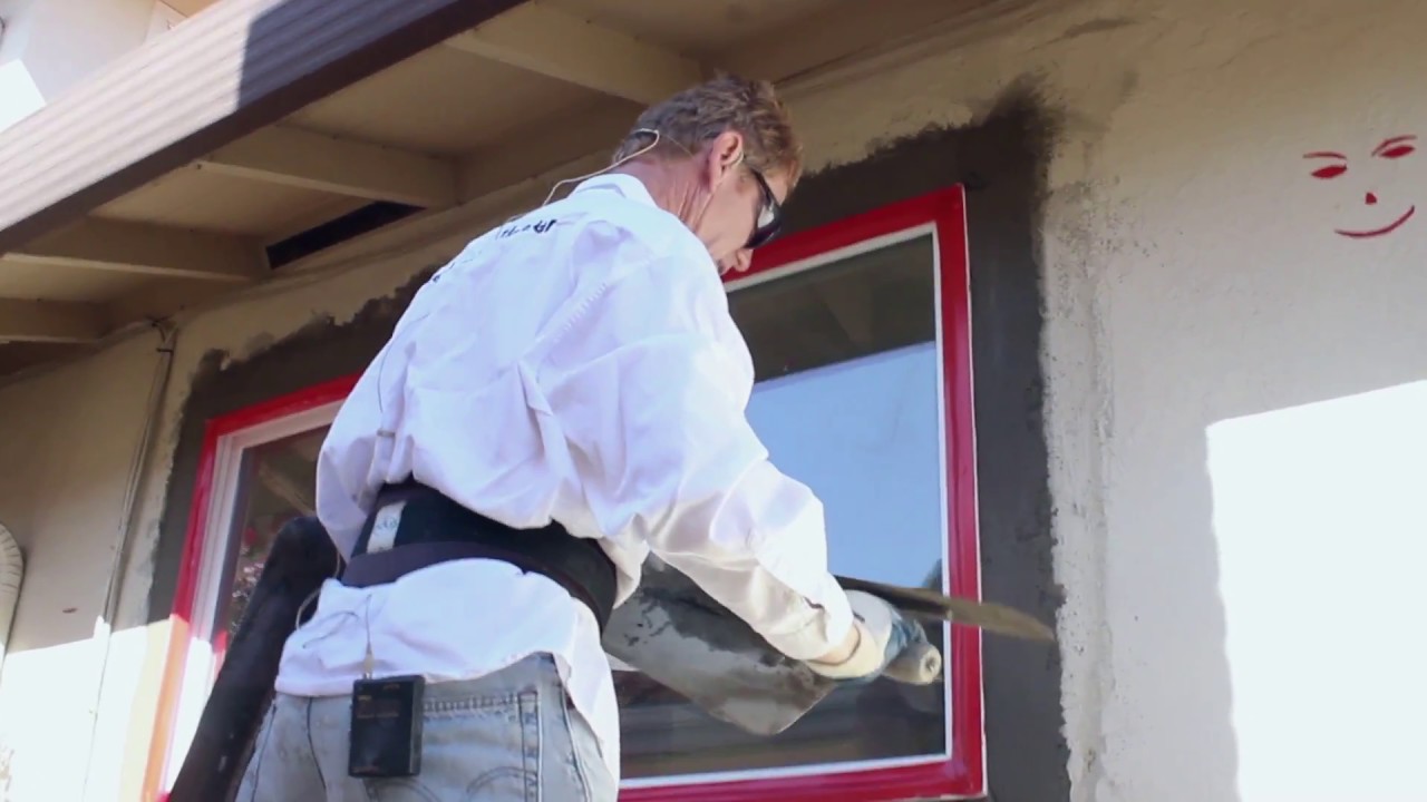 How to plaster around new windows Kirk Giordano Plastering