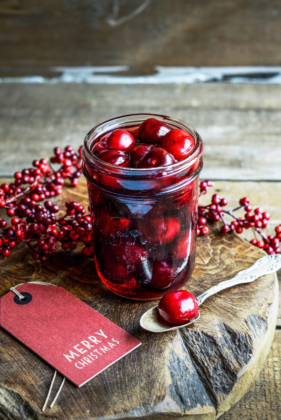 vodka & vanilla cherries Stuck in the kitchen