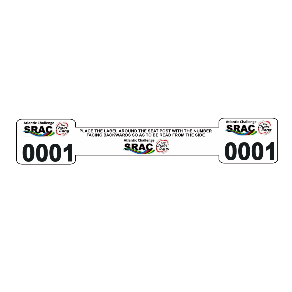 Bike Seat Post Stickers Stuck ON Bike Seat Post Stickers