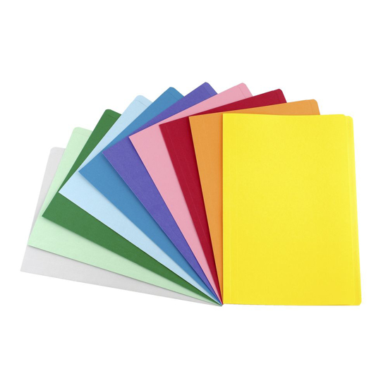 Manilla Folders FC Colour 100pack Stuck on Stationery