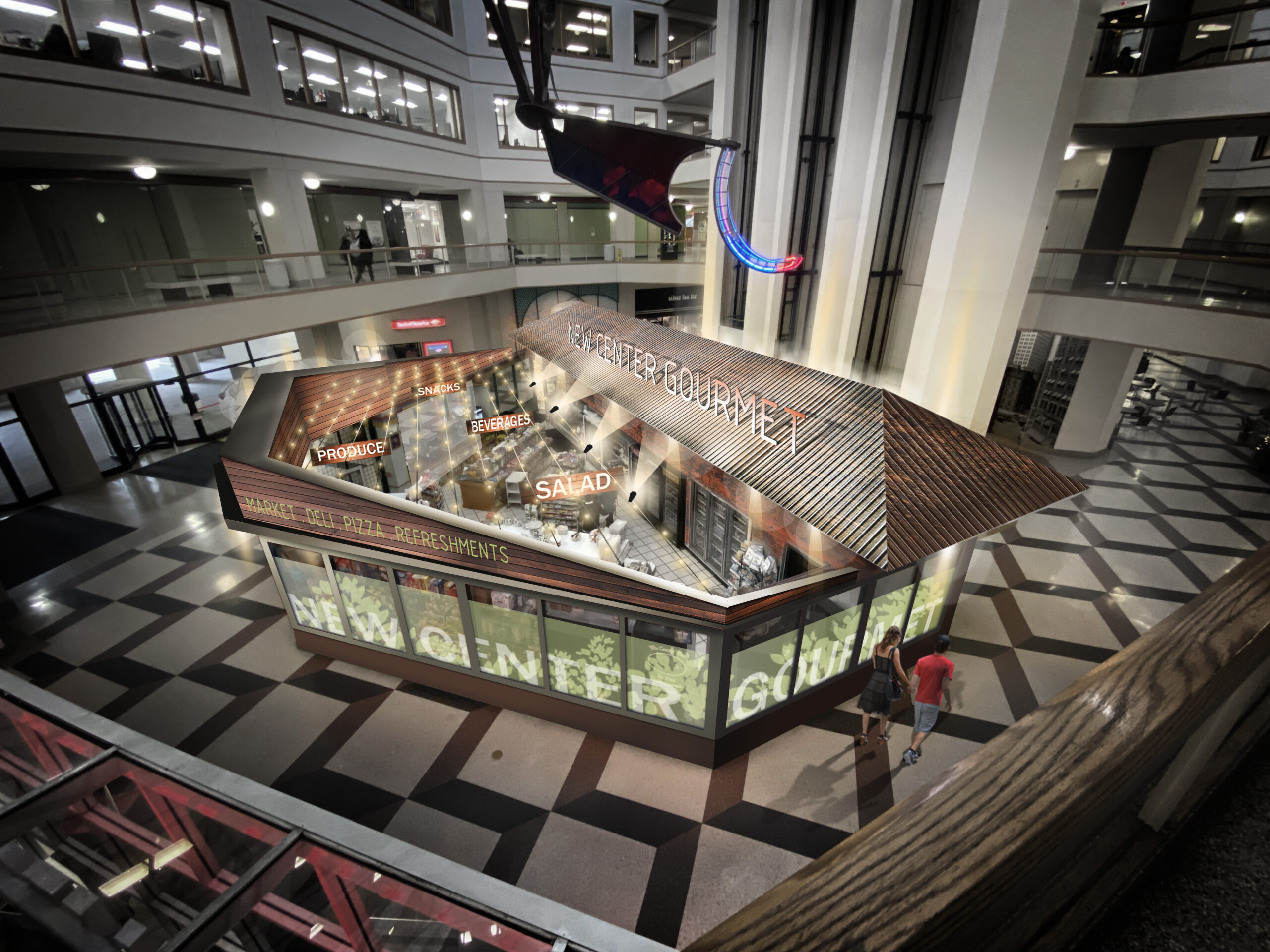 New Center Gourmet Stucky Vitale Architects